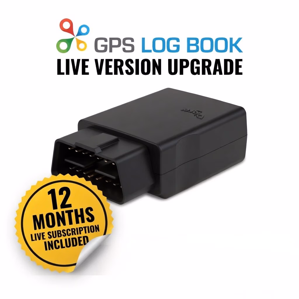 GPS Logbook LIVE + 12 Months Subscription